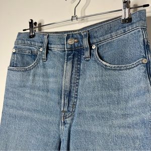 Madewell Perfect Vintage Straight Denim Jeans Medium Wash Size 26
